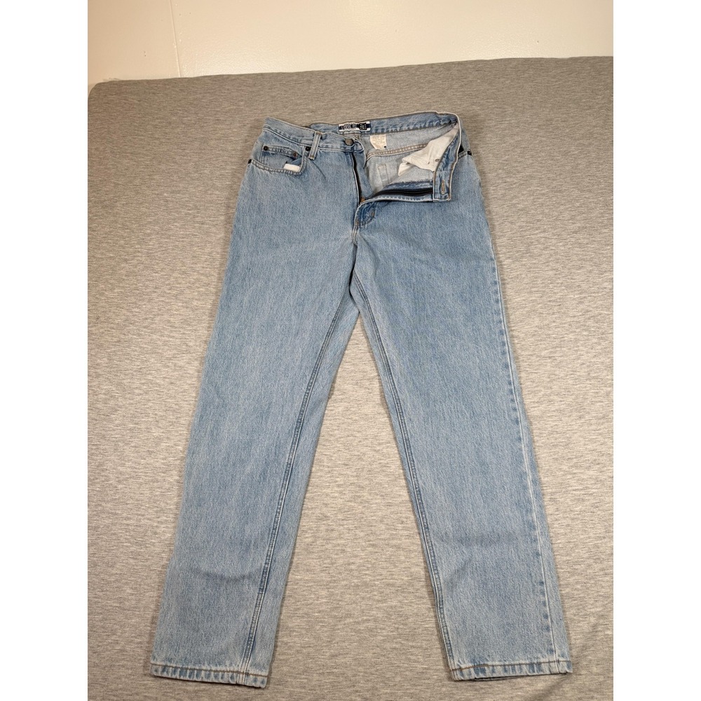 Vintage Gap Jeans Womens 12 Ankle Blue Loose Fit‎ High Rise Light Wash 90s Denim